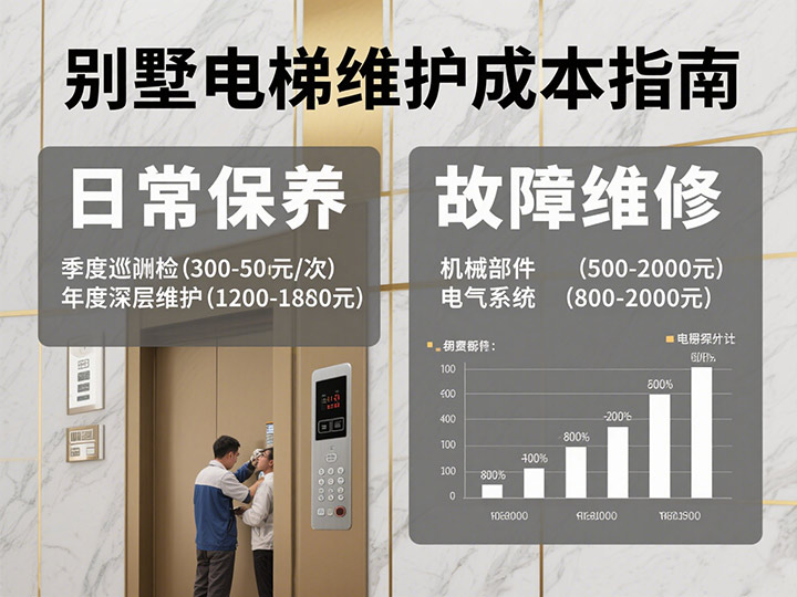 成都別墅電梯 成都別墅電梯維護(hù)成本：日常保養(yǎng)與故障維修的費(fèi)用預(yù)估