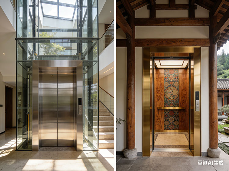成都別墅電梯 從麓湖到青城山：揭秘成都高端別墅電梯的“定制美學”，如何兼顧無障礙通行與傳統(tǒng)風水布局？